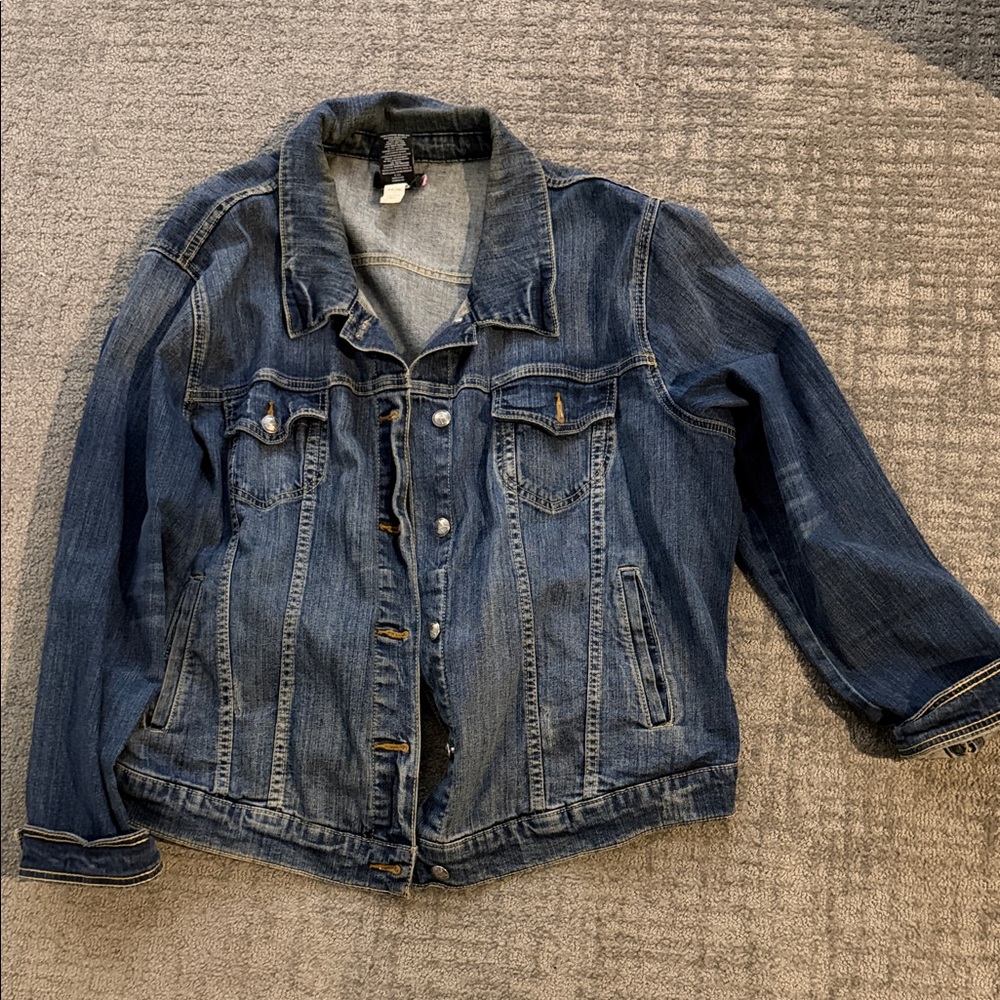 Women's Blue Denim Jean Jacket